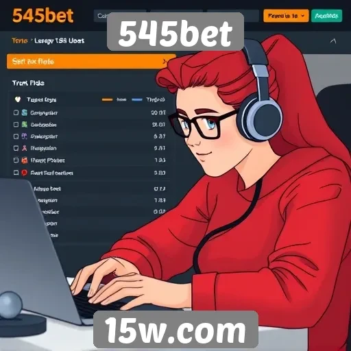 Avaliação da experiência do usuário no site 545bet